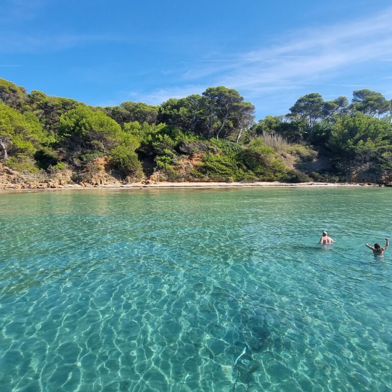 Une plage de Porquerolles